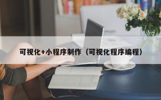 丰城可视化+小程序制作（可视化程序编程）